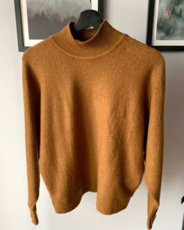 Sweter brązowy