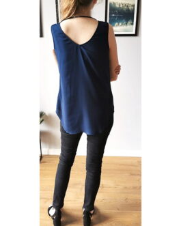 Granatowa bluzka – Oasis