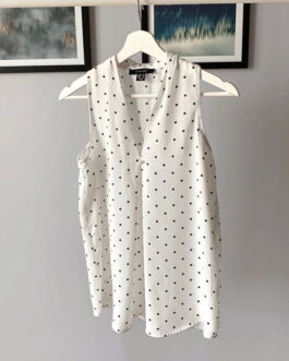 Biała bluzka w kropki – Atmosphere