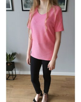 Różowa bluzka