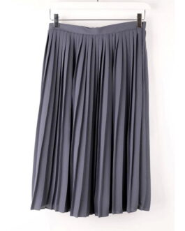 Długa szara plisowana spódnica – F&F