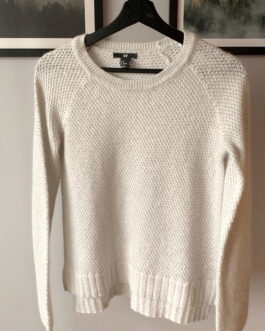 Sweter – szaro-srebrny – H&M