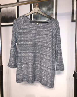 Szara bluzka – 3/4 rękaw