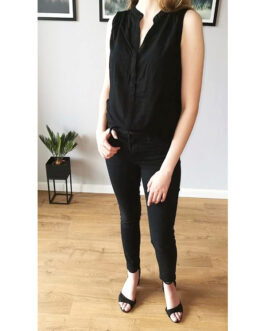 Czarna bluzka bez rękawów – Jack Wills