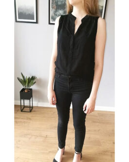 Czarna bluzka bez rękawów – Jack Wills