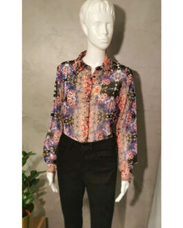 Zwiewna bluzka kwiaty – Vila